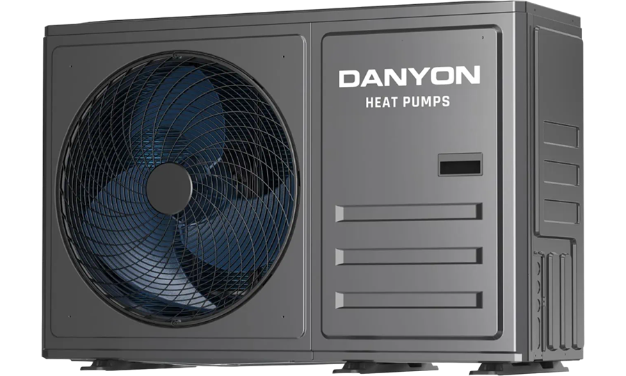 Hocheffiziente Danyon Wärmepumpe für Heiz- und Klimatisierungsanwendungen.