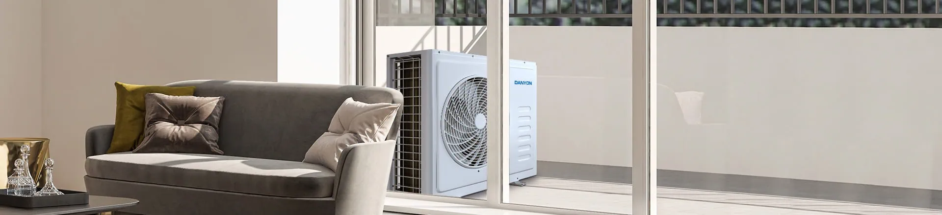 Moderne Multisplit-Systeme für effiziente Kühlung.