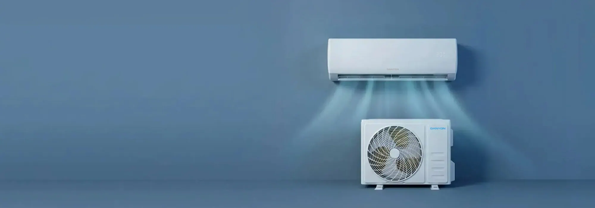 Moderne Danyon Klimaanlage für effiziente Raumkühlung und Energieeinsparung.