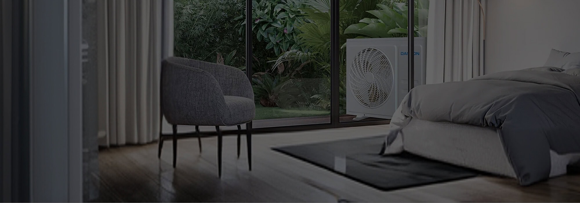 Moderne Danyon Klimaanlage für effiziente Raumkühlung und angenehmes Raumklima.